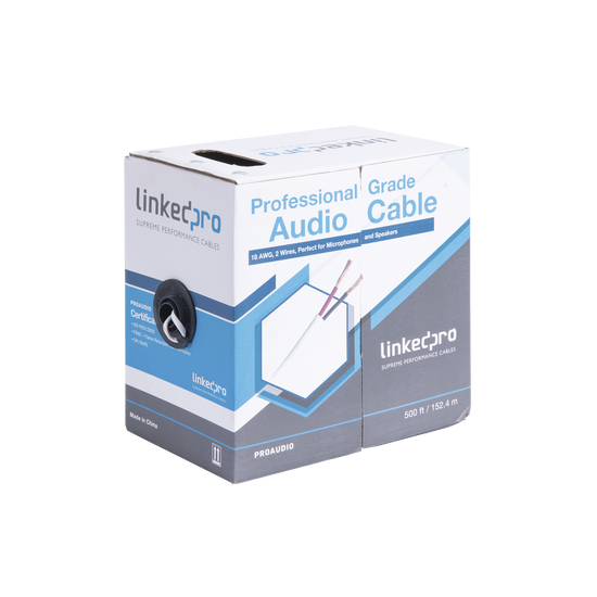 Cable para Audio Profesional de 2 Conductores Calibre 18 para Aplicaci