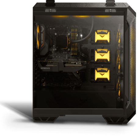 (OPEN BOX)GABINETE ASUS GT501/GRY/WITH HANDLE