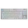 TECLADO LOGITECH G915 TKL LIGHTSPEED WIRELESS RGB BLANCO (920-009660)