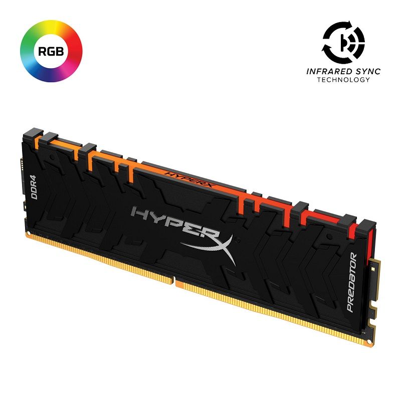 MEMORIA DDR4 HYPERX PREDATOR RGB 16GB 3200MHz (HX432C16PB3A/16)