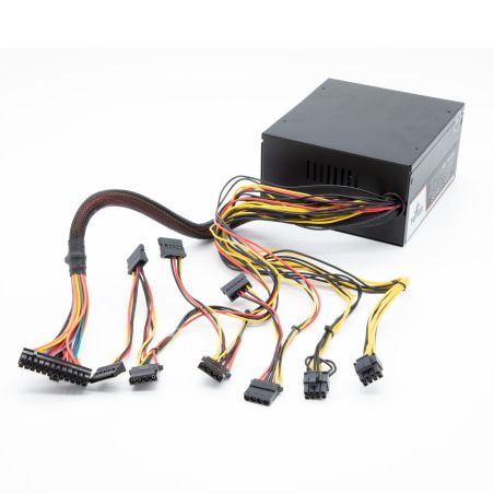 FUENTE DE PODER YEYIAN YFR-45901 RAIDEN 500W 80 PLUS WHITE RGB ATX SM