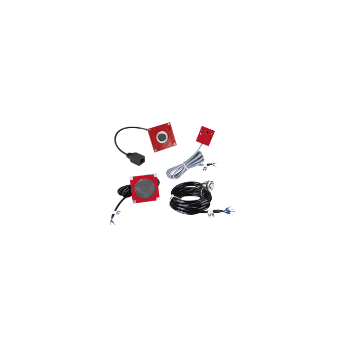 KIT de Accesorios para el modelo PA2F, incluye cámara, micrófono, parl