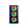 GABINETE YEYIAN YCH-041520 HAIZEN 2500 MICROATX C/T 3V ARGB/MESH/NEGRO