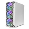 GABINETE YEYIAN YGH-49704 HOLLOW 2500 ATX,C/T 3VEN ARGB/MESH/USB/BLANC