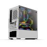 GABINETE YEYIAN YCH-042820 HAIZEN 2500 MICROATX C/T 3V ARGB/MESH/BLANC