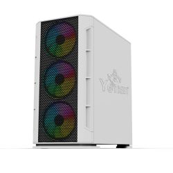 GABINETE YEYIAN YCH-042820 HAIZEN 2500 MICROATX C/T 3V ARGB/MESH/BLANC