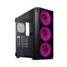 GABINETE YEYIAN YGH-49703 HOLLOW 2500 ATX,C/T 3VEN ARGB/MESH/USB/NEGRO