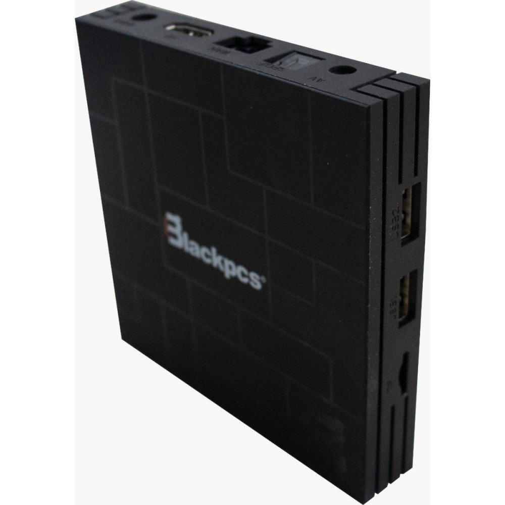 TV BOX BLACKPCS 4K 2GB RAM, 16GB ROM WIFI, QUAD CORE,NEGRO (EO40BT-BL)
