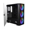 GABINETE YEYIAN YGH-49703 HOLLOW 2500 ATX,C/T 3VEN ARGB/MESH/USB/NEGRO