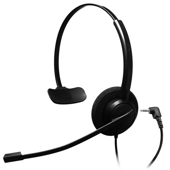 CRYSTAL 2731 3.5mm, Diadema con cancelación de ruido, 3.5mm (Monoaural
