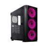 GABINETE YEYIAN YGH-49703 HOLLOW 2500 ATX,C/T 3VEN ARGB/MESH/USB/NEGRO