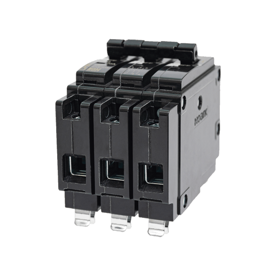 MCB - Interruptor Termomagnético Enchufable, Serie: B2Q, 3P, 40A, 240V