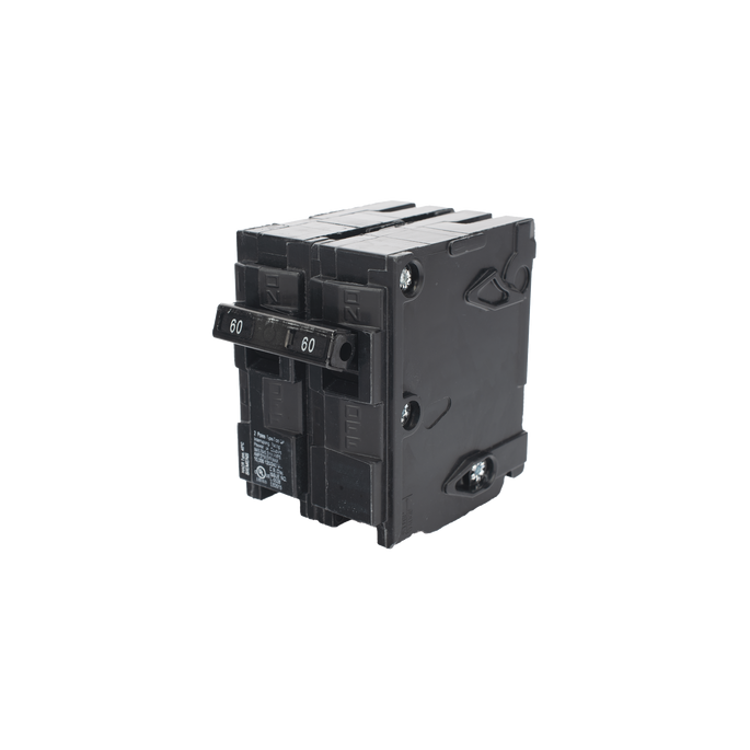 Interruptor automático enchufable tipo QP 2 polos, 60 amp