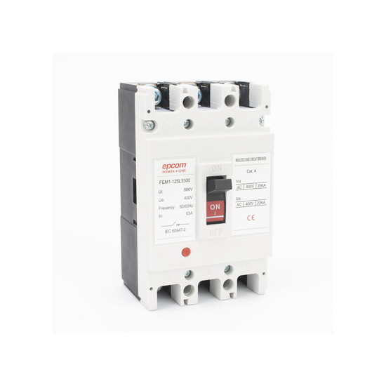 Protección Térmica/ Interruptor 3P, 100A, Corriente Alterna 690 V CA T