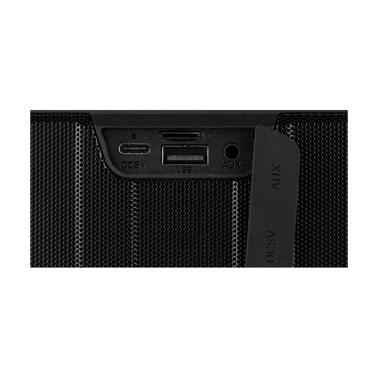 BOCINAS VORAGO BSP-500 V2 BLUETOOTH MANOS LIBRES CONTRA POLVO Y AGUA N
