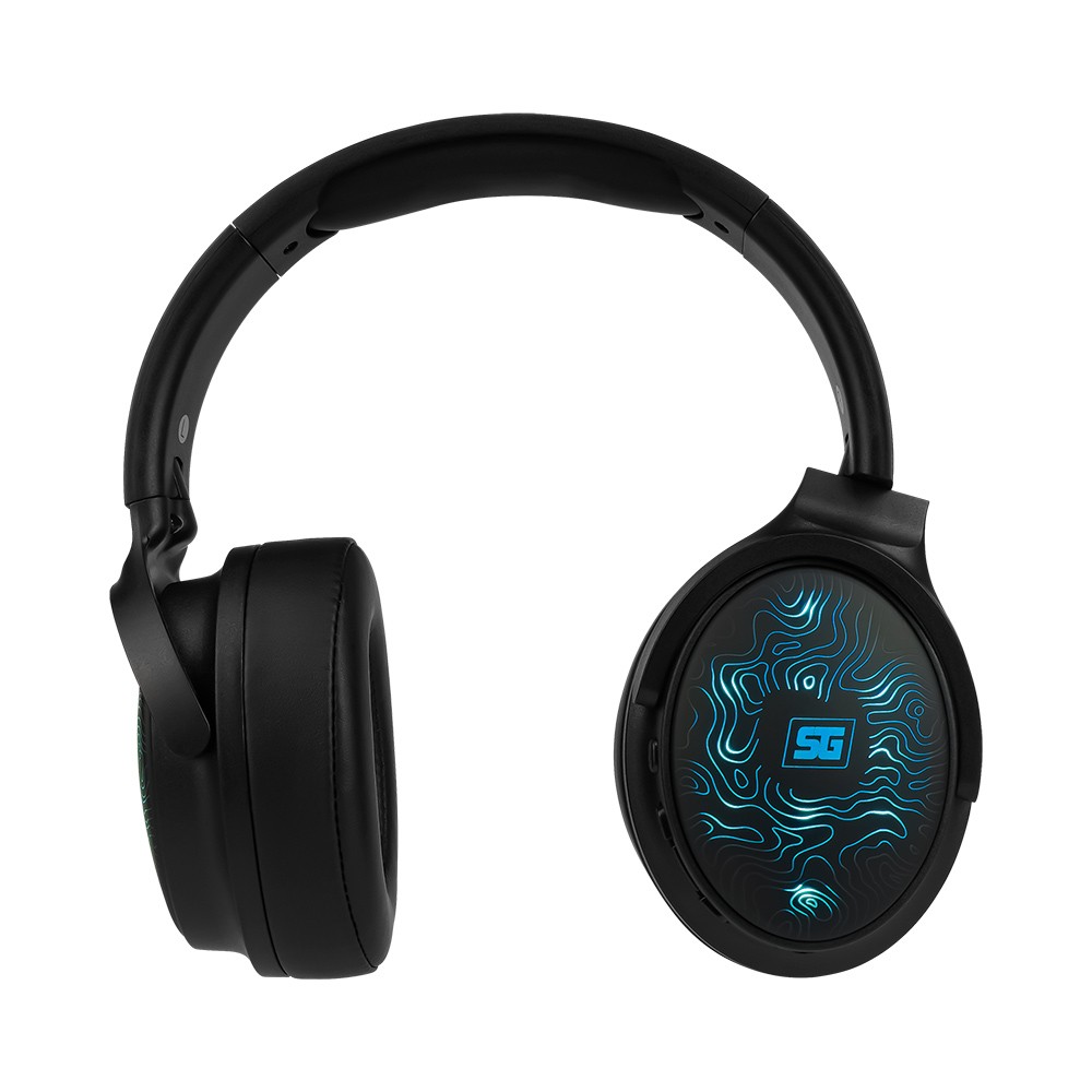 DIADEMA VORAGO HPB-401 BLUETOOTH 5.0 / MICRO SD / 3.5MM NEGRO