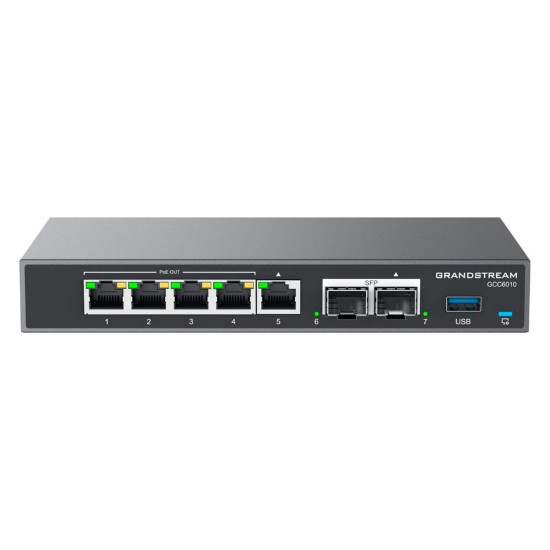 GCC6010, Dispositivo 4 en 1, Conmutador IP, Firewall, Ruteador VPN y S