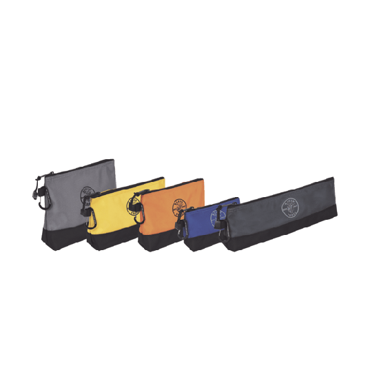 KIT 5 Bolsos Ultra Resistentes para Herramientas con Base y cierre Zip