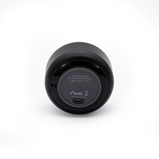 MINI BOCINA GETTTECH GAM-31501N MELODIC, BT 4.2, MICROSD, NEGRO