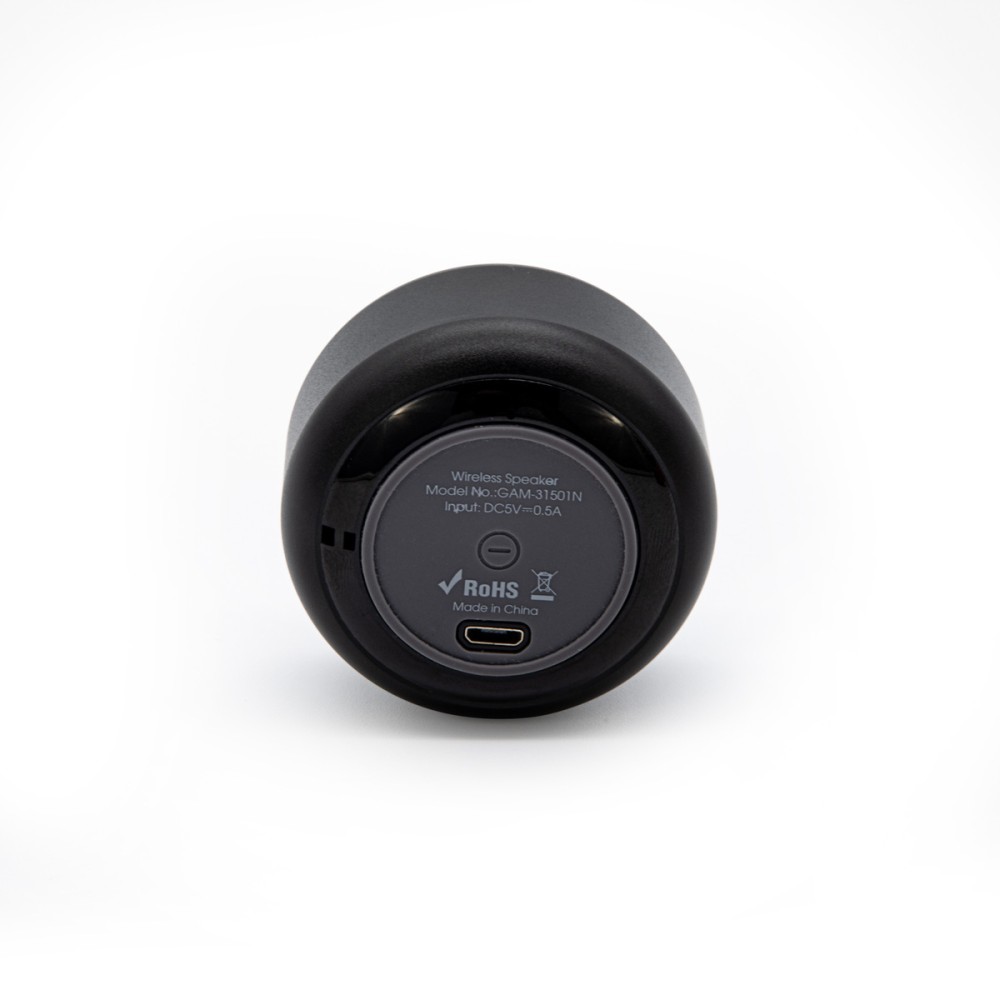 MINI BOCINA GETTTECH GAM-31501N MELODIC, BT 4.2, MICROSD, NEGRO