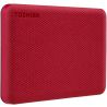DD EXTERNO 1TB TOSHIBA CANVIO ADVANCE V10 2.5//USB 3.0//ROJO//VELOCIDA