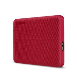 DD EXTERNO 1TB TOSHIBA CANVIO ADVANCE V10 2.5//USB 3.0//ROJO//VELOCIDA