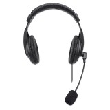 AUDIFONO MANHATTAN C/MICROFONO USB MEDIANO, CONTROL INTEGRADO 179843