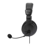 AUDIFONO MANHATTAN C/MICROFONO USB MEDIANO, CONTROL INTEGRADO 179843