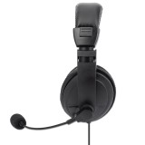 AUDIFONO MANHATTAN C/MICROFONO USB MEDIANO, CONTROL INTEGRADO 179843