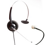 VT3000M-ST-RJ9-03, Diadema Monaural RJ9, Tubo de Voz para Grandstream,