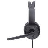 AUDIFONO C/MICROFONO USB MONOAURAL CONTROL VOLUMEN 179874