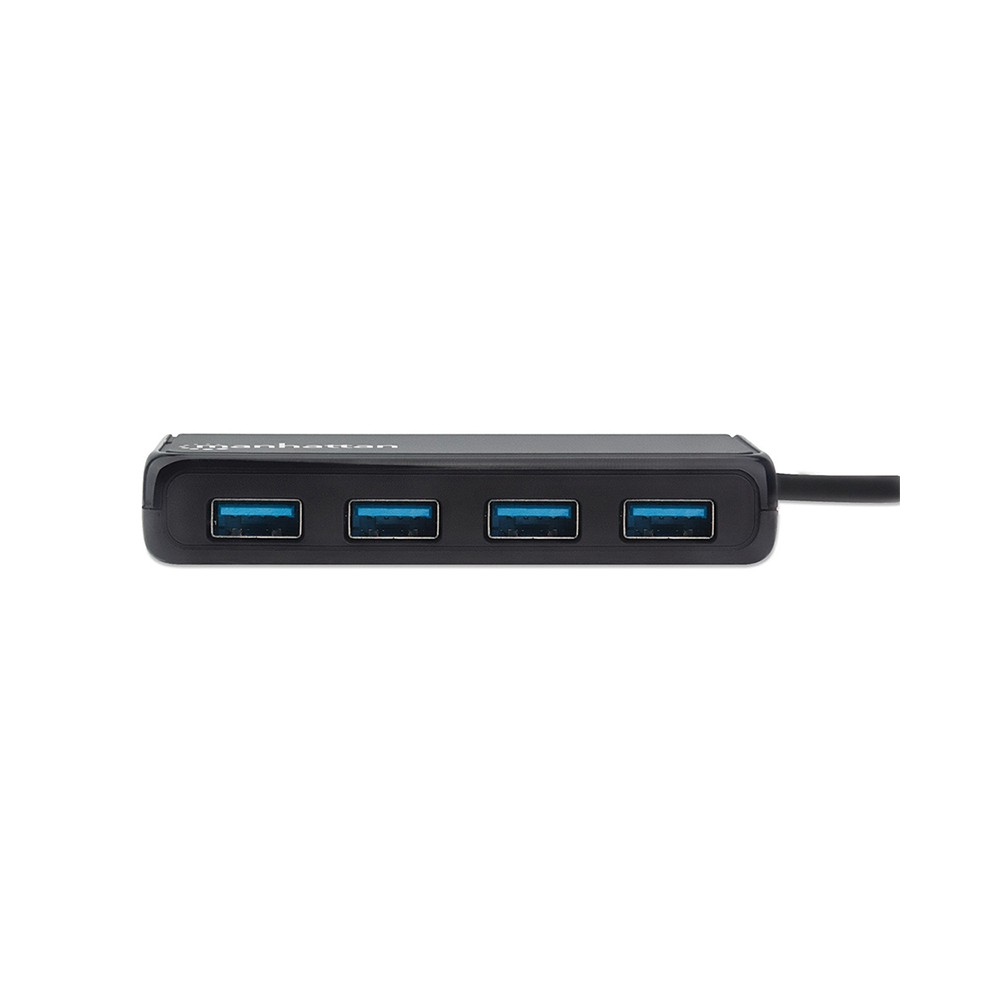 HUB MANHATTAN USB-C MACHO 3.2 GEN1 A 4 PUERTOS HEMBRA USB-A 164924
