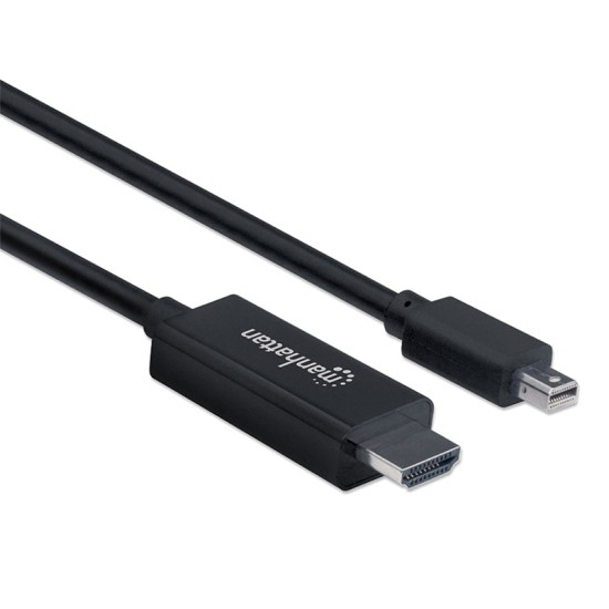 CABLE MANHATTAN DISPLAYPORT MINI-HDMI 4KA60HZ 1.0M 153270