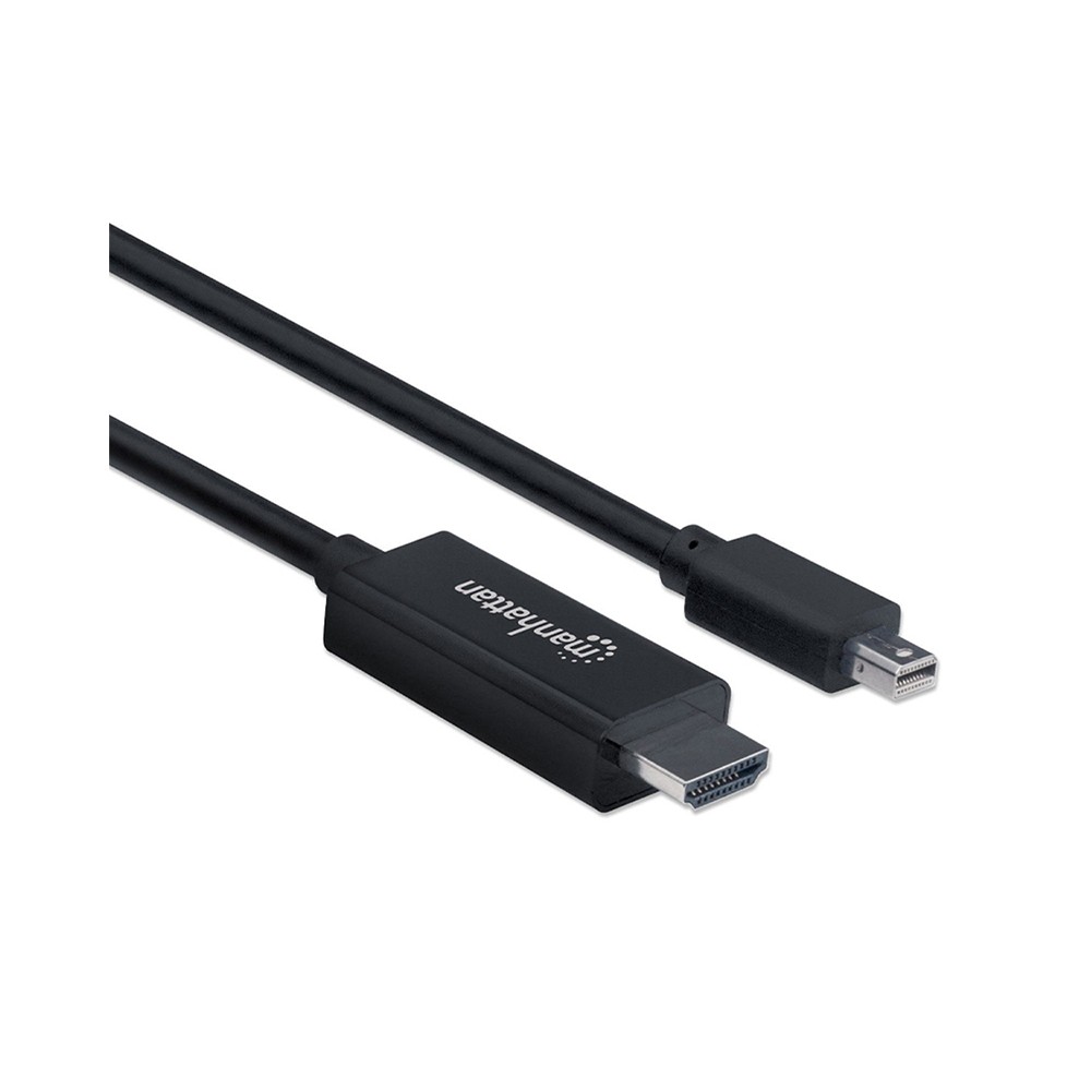 CABLE MANHATTAN DISPLAYPORT MINI-HDMI 4KA60HZ 1.0M 153270