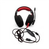 DIADEMA GAMER YEYIAN YDW-33402 WICKED S3000 NEGRO C/ROJO, USB, C/MIC
