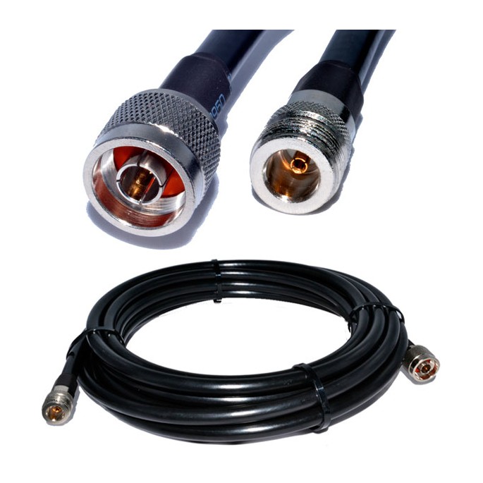 TL-ANT24EC6N, Cable Extensión, 2.4 & 5Ghz, 6m, N-M a N-H