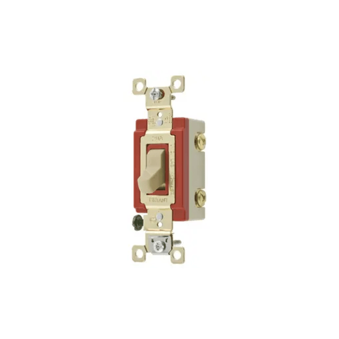 Interruptor de Palanca 20 A 120-277 V CA/ Grado Industrial/ Color Marf