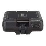 HUB MANHATTAN USB V2.0 7 PTOS NEGRO SIN FUENTE 161169