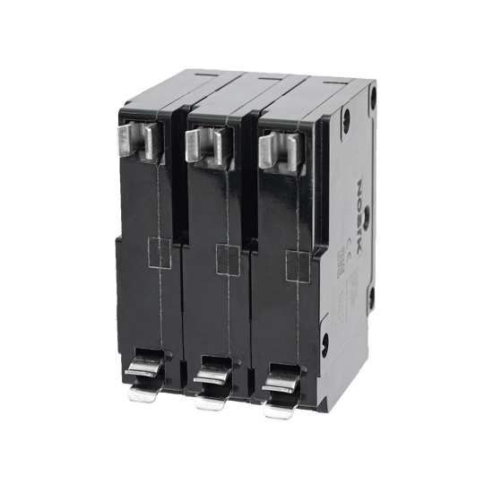 MCB - Interruptor Termomagnético Enchufable, Serie: B2Q, 3P, 15A, 240V