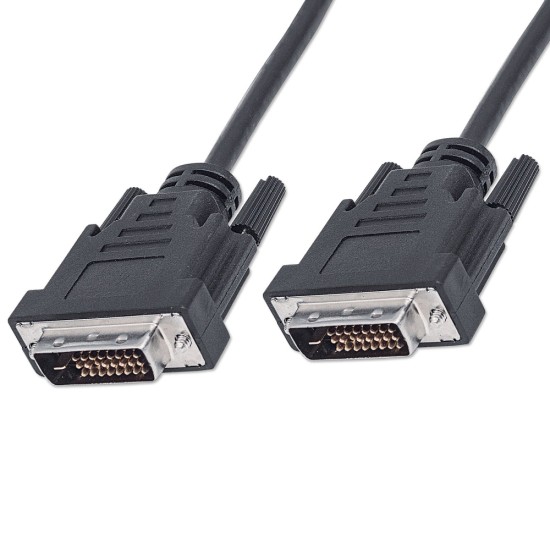 CABLE MANHATTAN DVI D ENLACE DUAL M-M 1.8M 328838
