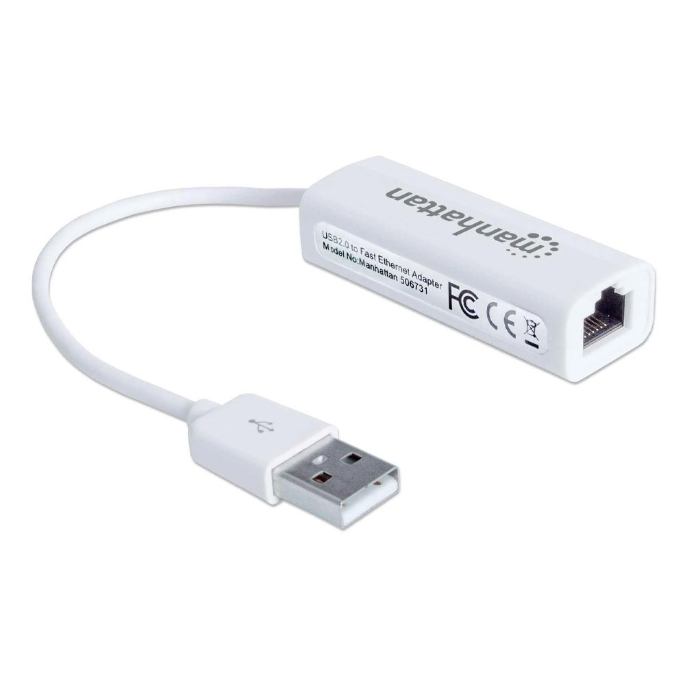 ADAPTADOR MANHATTAN FAST ETHERNET TARJETA RED 10/100 USB 2.0 506731