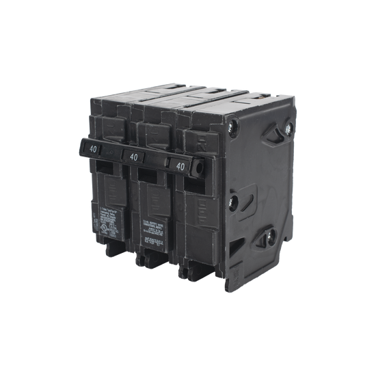 Interruptor automático enchufable tipo QP 3 polos, 40 amp