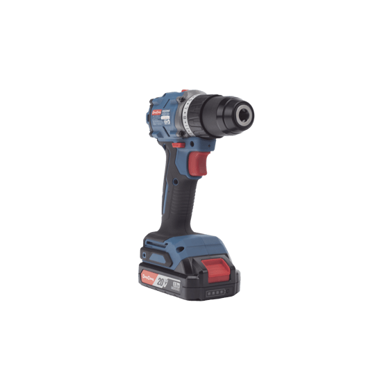 Rotomartillo / Taladro Inalámbrico de 20V sin Carbones, Broquero de 1/