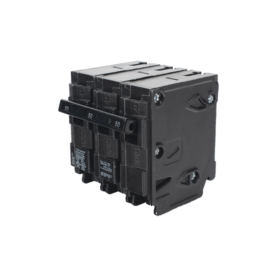 Interruptor automático enchufable tipo QP 3 polos, 50 amp