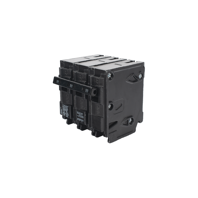 Interruptor automático enchufable tipo QP 3 polos, 50 amp