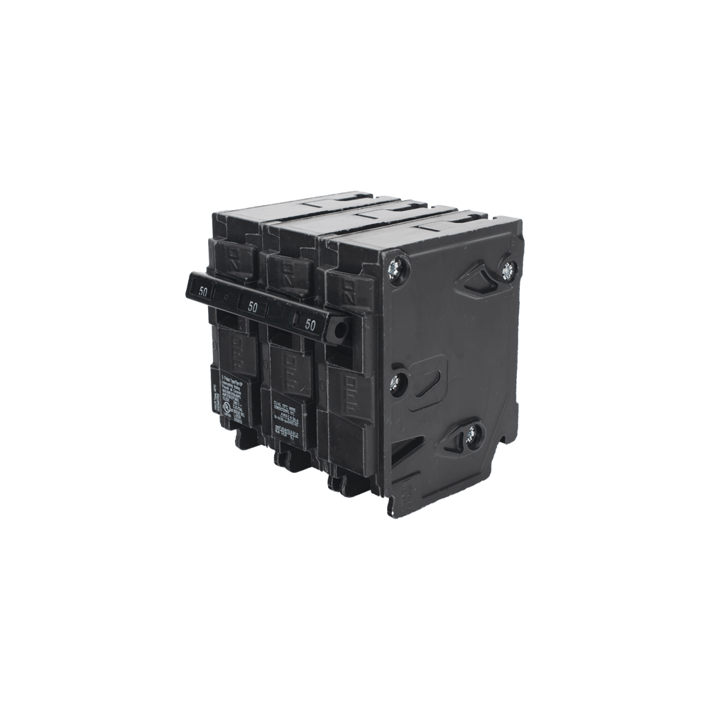 Interruptor automático enchufable tipo QP 3 polos, 50 amp