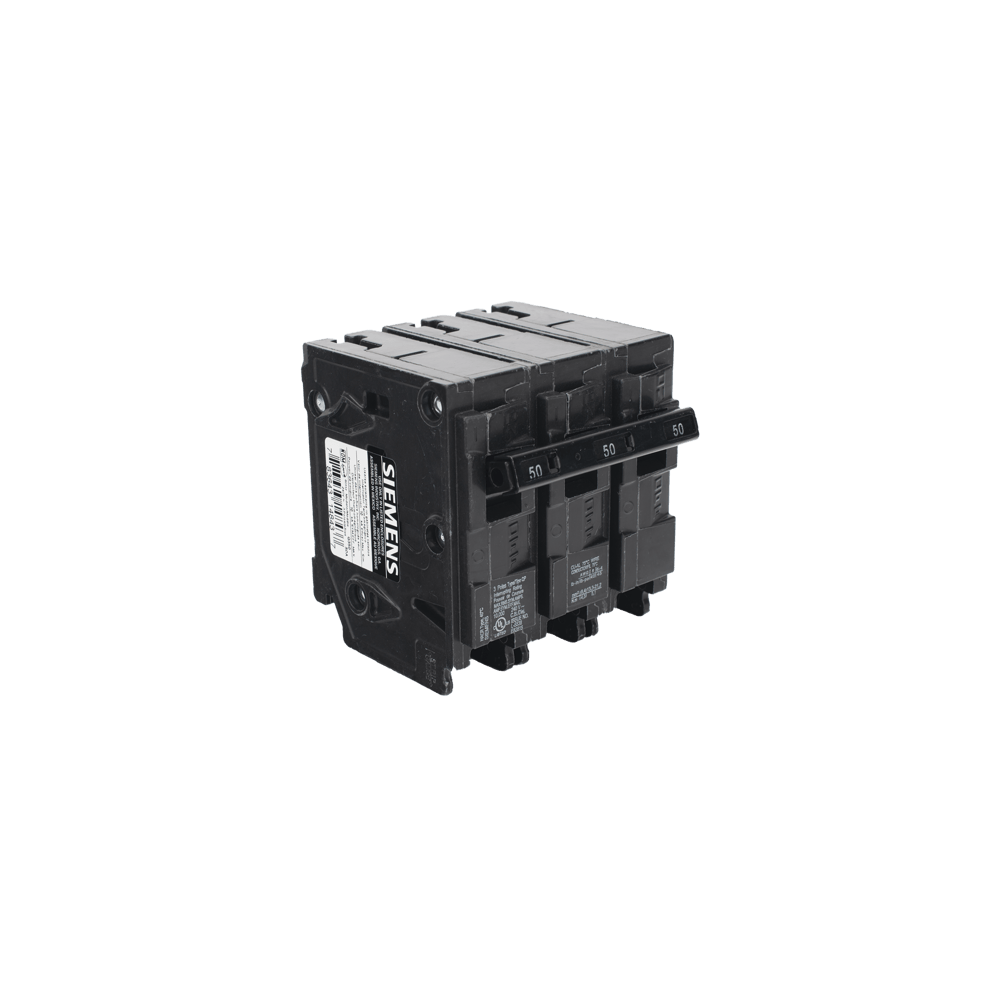 Interruptor automático enchufable tipo QP 3 polos, 50 amp