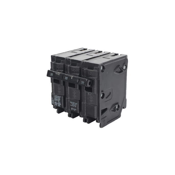 Interruptor automático enchufable tipo QP 3 polos, 30 amp
