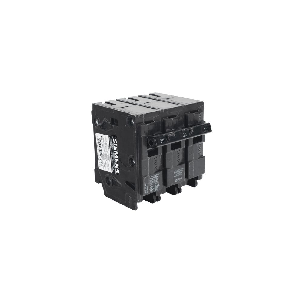 Interruptor automático enchufable tipo QP 3 polos, 30 amp