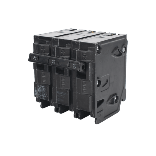 Interruptor automático enchufable tipo QP 3 polos, 30 amp